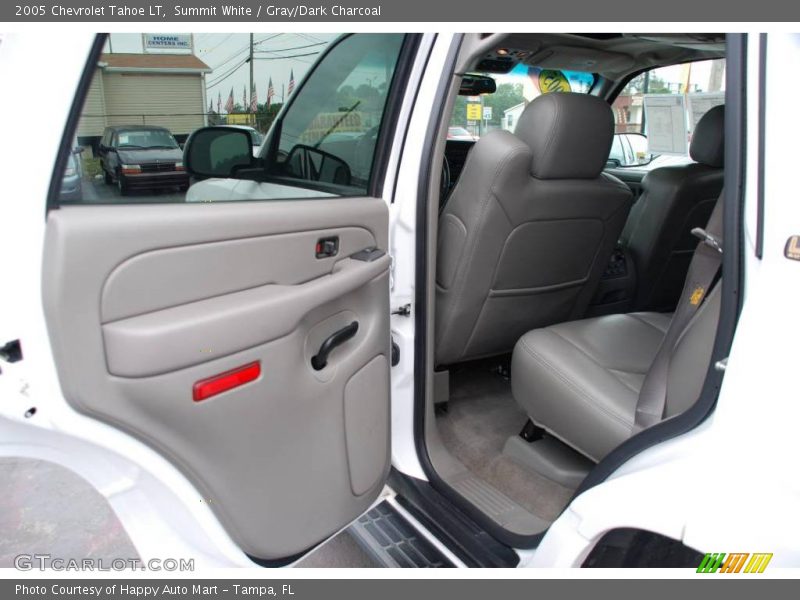 Summit White / Gray/Dark Charcoal 2005 Chevrolet Tahoe LT