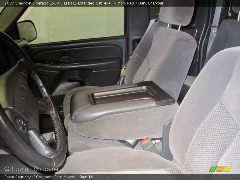 Victory Red / Dark Charcoal 2007 Chevrolet Silverado 1500 Classic LS Extended Cab 4x4