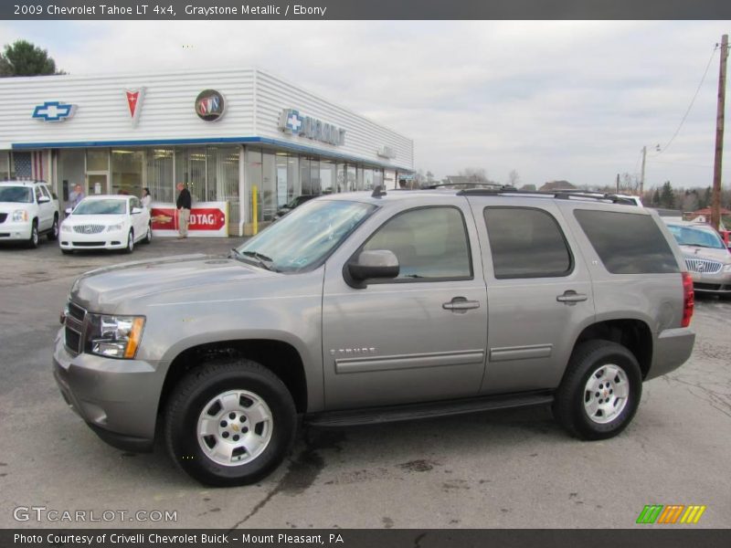 Graystone Metallic / Ebony 2009 Chevrolet Tahoe LT 4x4