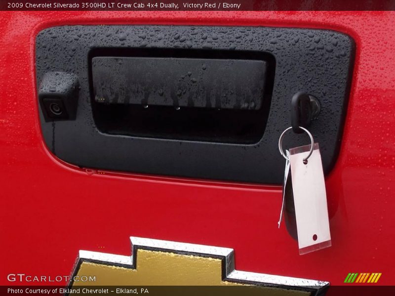 Victory Red / Ebony 2009 Chevrolet Silverado 3500HD LT Crew Cab 4x4 Dually