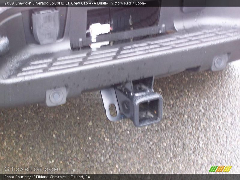 Victory Red / Ebony 2009 Chevrolet Silverado 3500HD LT Crew Cab 4x4 Dually