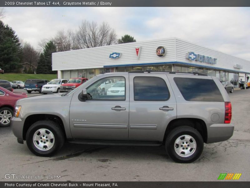 Graystone Metallic / Ebony 2009 Chevrolet Tahoe LT 4x4