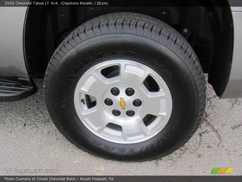 Graystone Metallic / Ebony 2009 Chevrolet Tahoe LT 4x4
