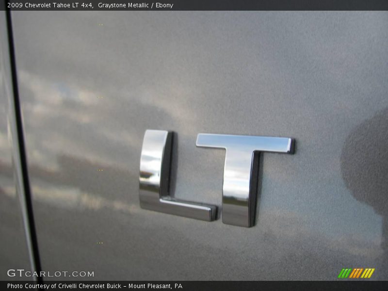 Graystone Metallic / Ebony 2009 Chevrolet Tahoe LT 4x4