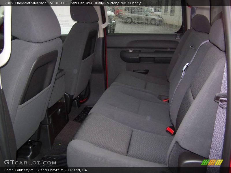 Victory Red / Ebony 2009 Chevrolet Silverado 3500HD LT Crew Cab 4x4 Dually