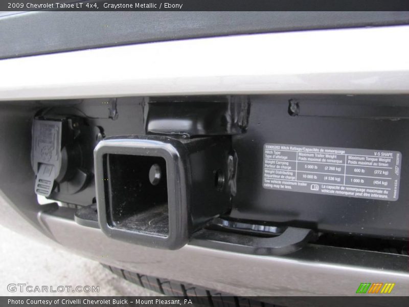 Graystone Metallic / Ebony 2009 Chevrolet Tahoe LT 4x4
