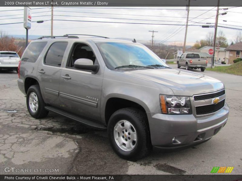 Graystone Metallic / Ebony 2009 Chevrolet Tahoe LT 4x4