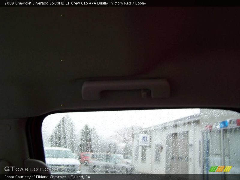 Victory Red / Ebony 2009 Chevrolet Silverado 3500HD LT Crew Cab 4x4 Dually