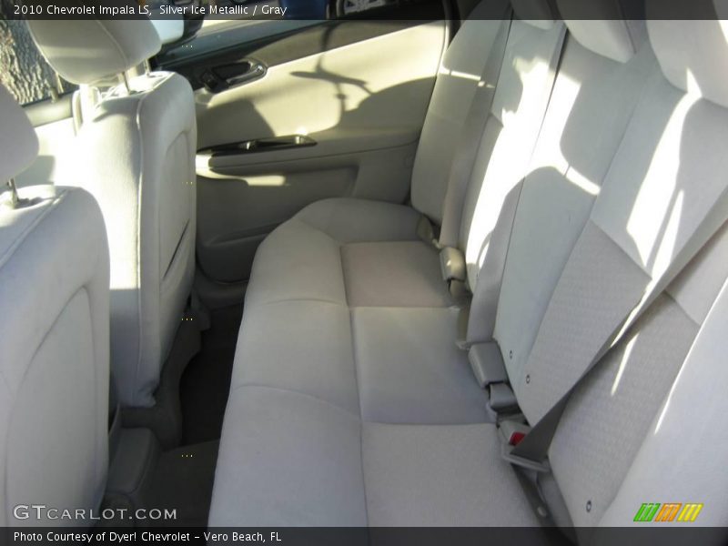 Silver Ice Metallic / Gray 2010 Chevrolet Impala LS