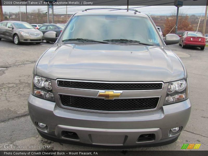 Graystone Metallic / Ebony 2009 Chevrolet Tahoe LT 4x4