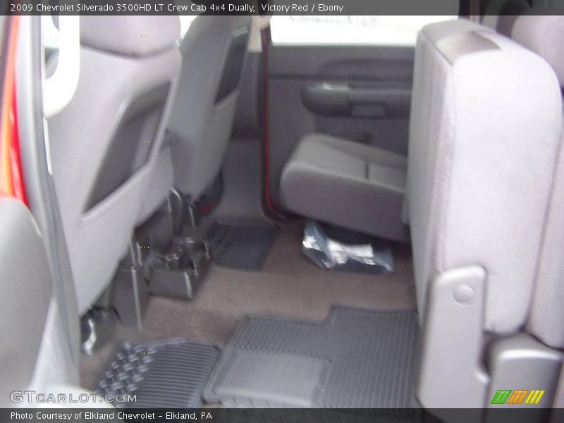 Victory Red / Ebony 2009 Chevrolet Silverado 3500HD LT Crew Cab 4x4 Dually