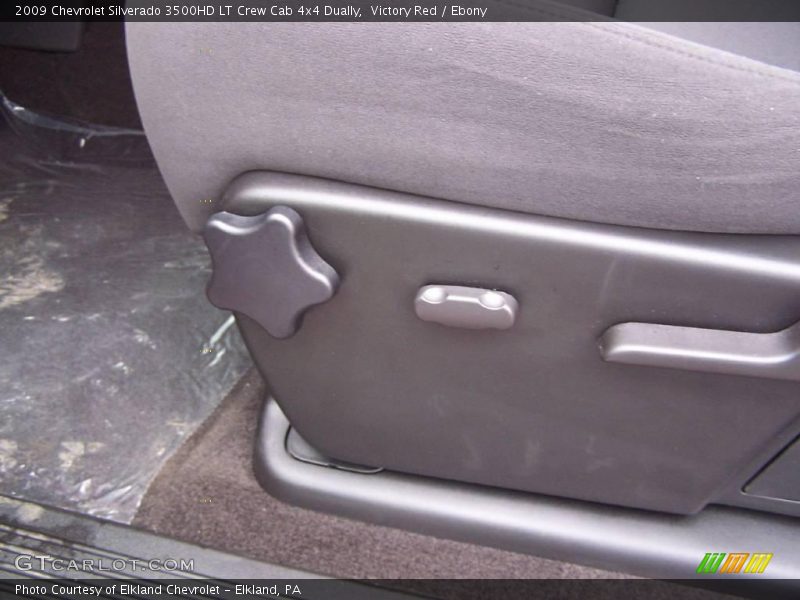 Victory Red / Ebony 2009 Chevrolet Silverado 3500HD LT Crew Cab 4x4 Dually