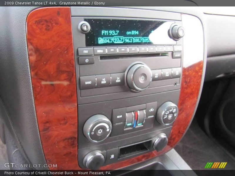 Graystone Metallic / Ebony 2009 Chevrolet Tahoe LT 4x4