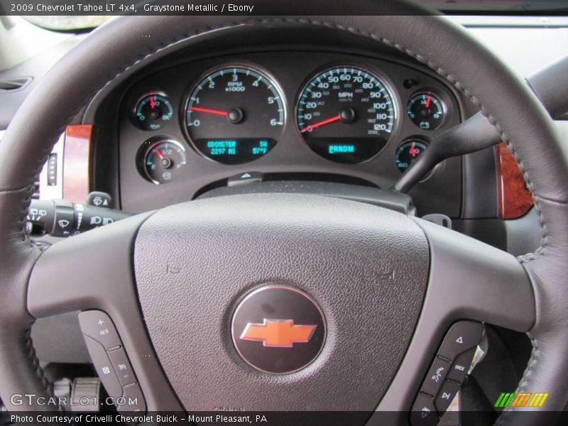 Graystone Metallic / Ebony 2009 Chevrolet Tahoe LT 4x4