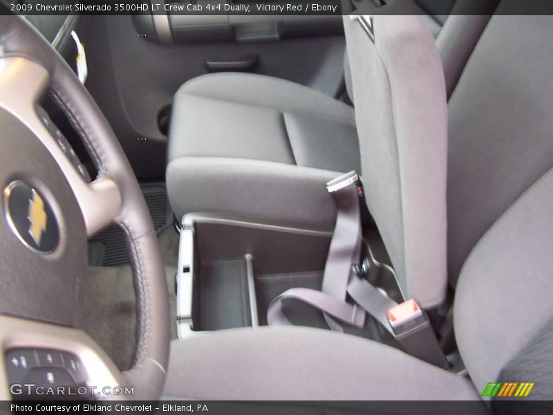 Victory Red / Ebony 2009 Chevrolet Silverado 3500HD LT Crew Cab 4x4 Dually