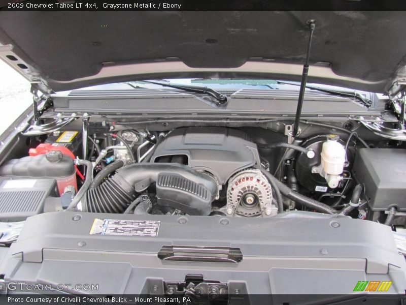 Graystone Metallic / Ebony 2009 Chevrolet Tahoe LT 4x4