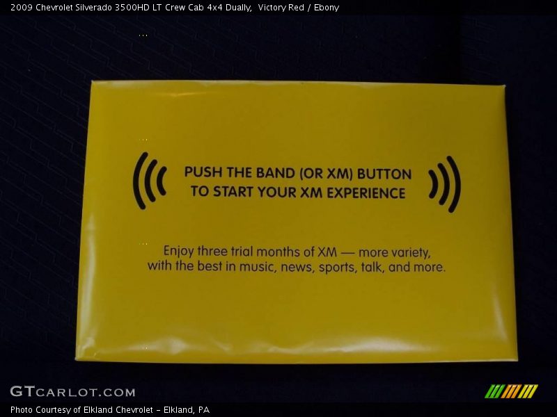 Victory Red / Ebony 2009 Chevrolet Silverado 3500HD LT Crew Cab 4x4 Dually