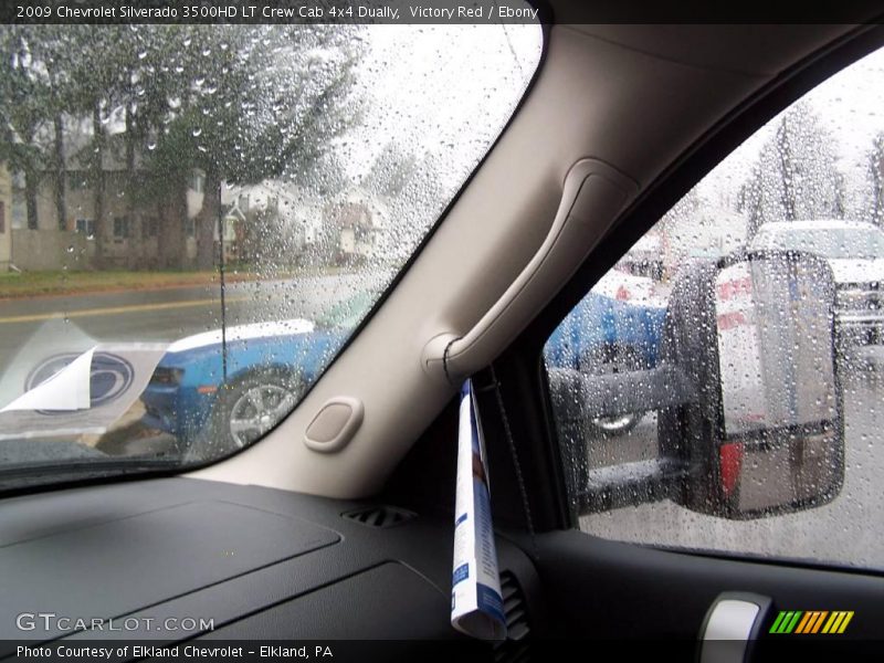 Victory Red / Ebony 2009 Chevrolet Silverado 3500HD LT Crew Cab 4x4 Dually