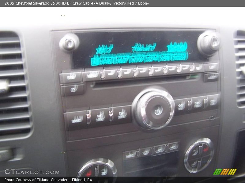 Victory Red / Ebony 2009 Chevrolet Silverado 3500HD LT Crew Cab 4x4 Dually
