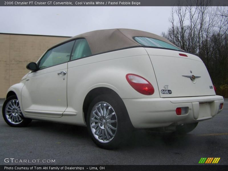 Cool Vanilla White / Pastel Pebble Beige 2006 Chrysler PT Cruiser GT Convertible