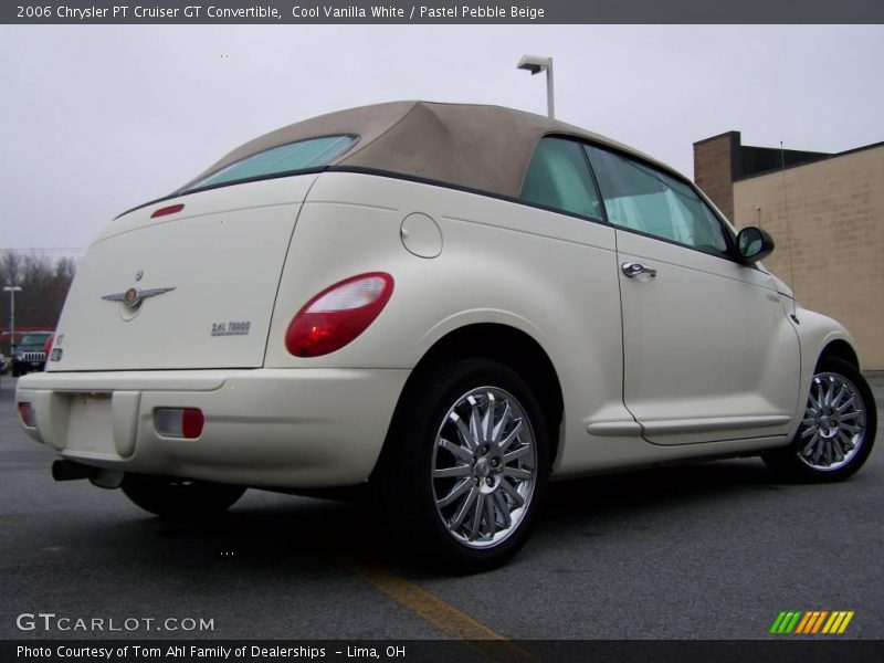 Cool Vanilla White / Pastel Pebble Beige 2006 Chrysler PT Cruiser GT Convertible