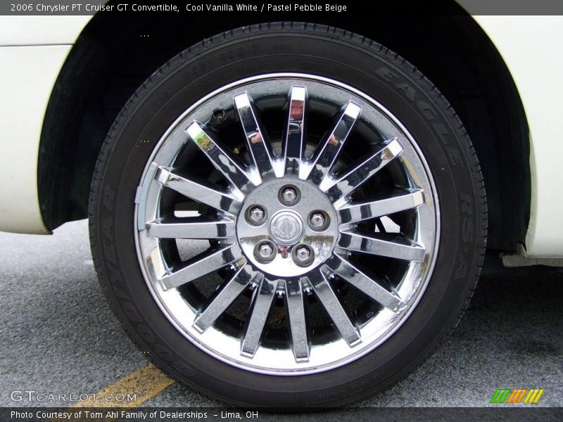Cool Vanilla White / Pastel Pebble Beige 2006 Chrysler PT Cruiser GT Convertible