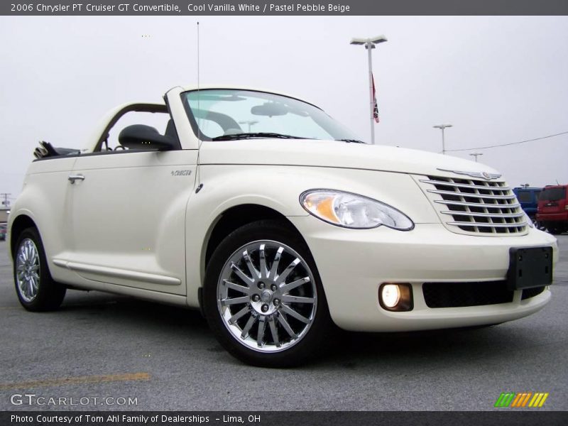 Cool Vanilla White / Pastel Pebble Beige 2006 Chrysler PT Cruiser GT Convertible