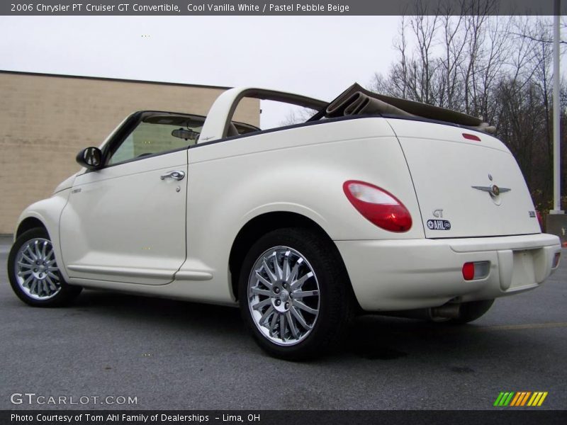 Cool Vanilla White / Pastel Pebble Beige 2006 Chrysler PT Cruiser GT Convertible