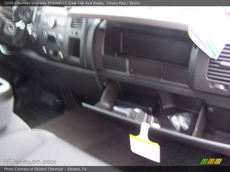 Victory Red / Ebony 2009 Chevrolet Silverado 3500HD LT Crew Cab 4x4 Dually