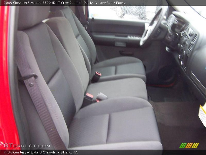 Victory Red / Ebony 2009 Chevrolet Silverado 3500HD LT Crew Cab 4x4 Dually