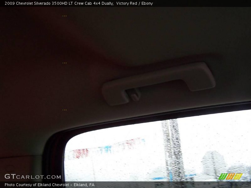 Victory Red / Ebony 2009 Chevrolet Silverado 3500HD LT Crew Cab 4x4 Dually