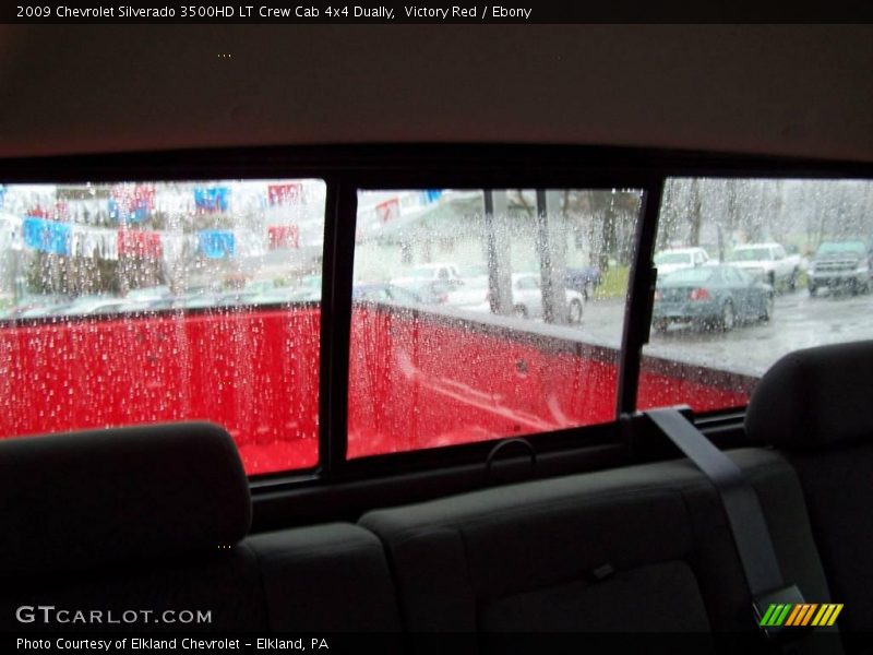 Victory Red / Ebony 2009 Chevrolet Silverado 3500HD LT Crew Cab 4x4 Dually