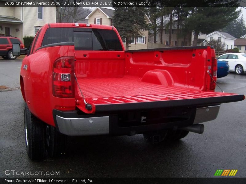 Victory Red / Ebony 2009 Chevrolet Silverado 3500HD LT Crew Cab 4x4 Dually