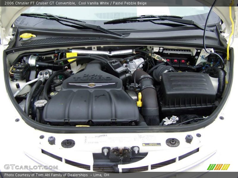 Cool Vanilla White / Pastel Pebble Beige 2006 Chrysler PT Cruiser GT Convertible