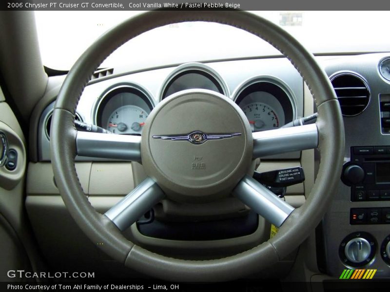 Cool Vanilla White / Pastel Pebble Beige 2006 Chrysler PT Cruiser GT Convertible
