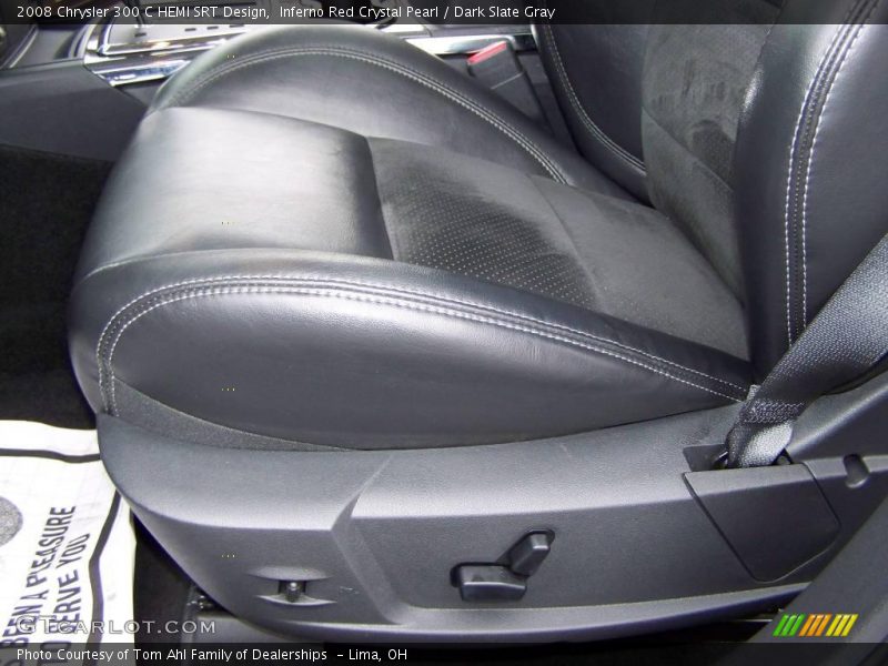 Inferno Red Crystal Pearl / Dark Slate Gray 2008 Chrysler 300 C HEMI SRT Design