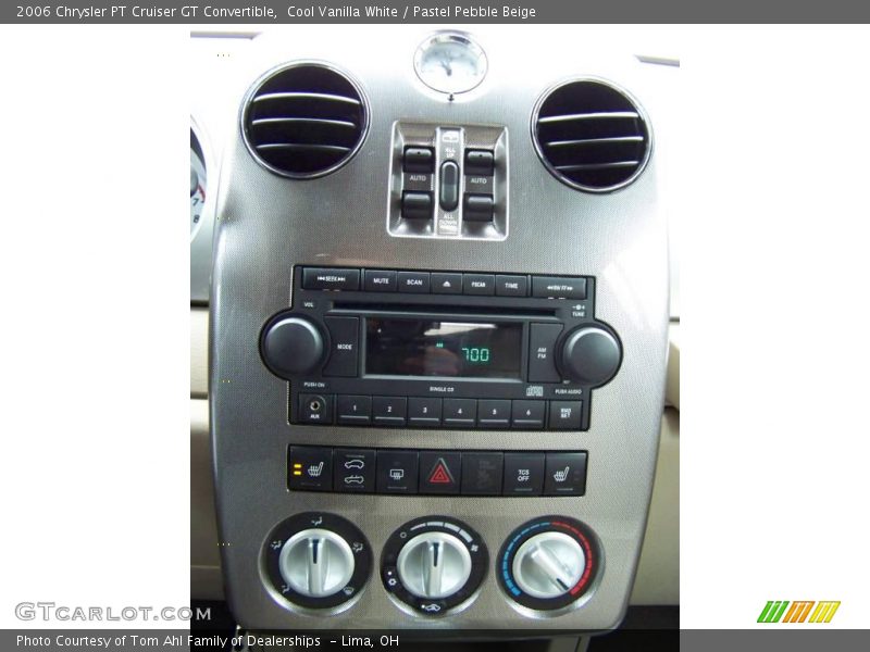 Cool Vanilla White / Pastel Pebble Beige 2006 Chrysler PT Cruiser GT Convertible