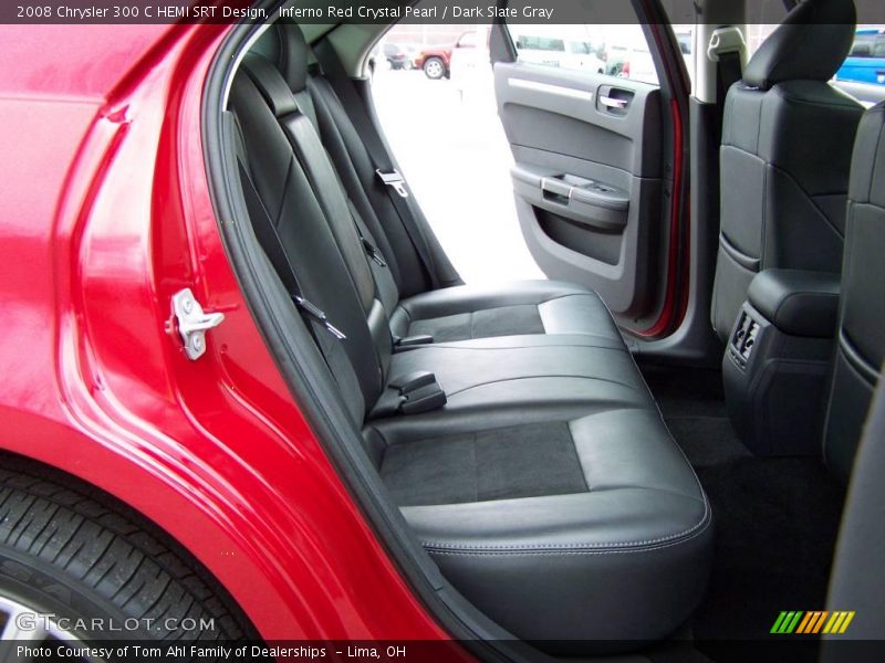 Inferno Red Crystal Pearl / Dark Slate Gray 2008 Chrysler 300 C HEMI SRT Design
