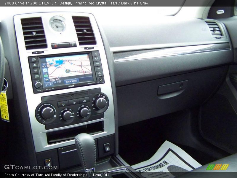Inferno Red Crystal Pearl / Dark Slate Gray 2008 Chrysler 300 C HEMI SRT Design