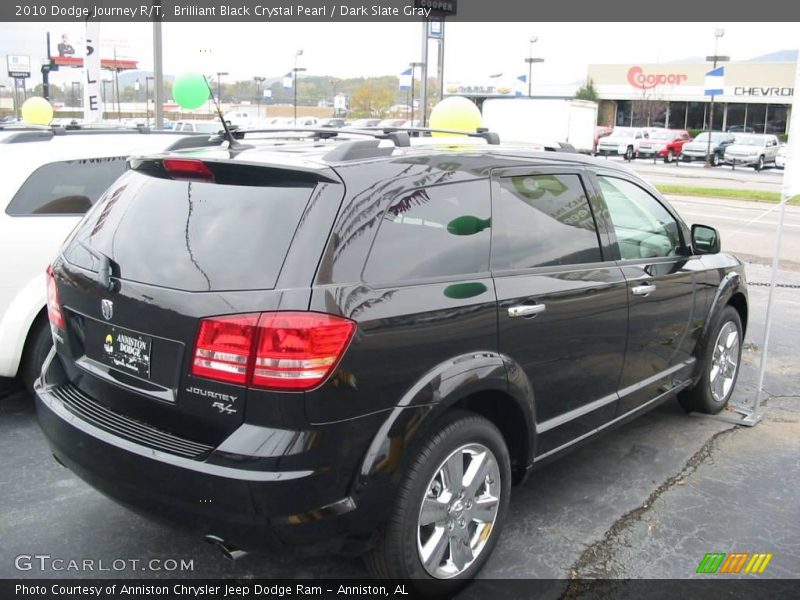 Brilliant Black Crystal Pearl / Dark Slate Gray 2010 Dodge Journey R/T