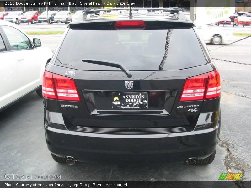 Brilliant Black Crystal Pearl / Dark Slate Gray 2010 Dodge Journey R/T