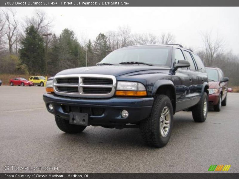 Patriot Blue Pearlcoat / Dark Slate Gray 2003 Dodge Durango SLT 4x4