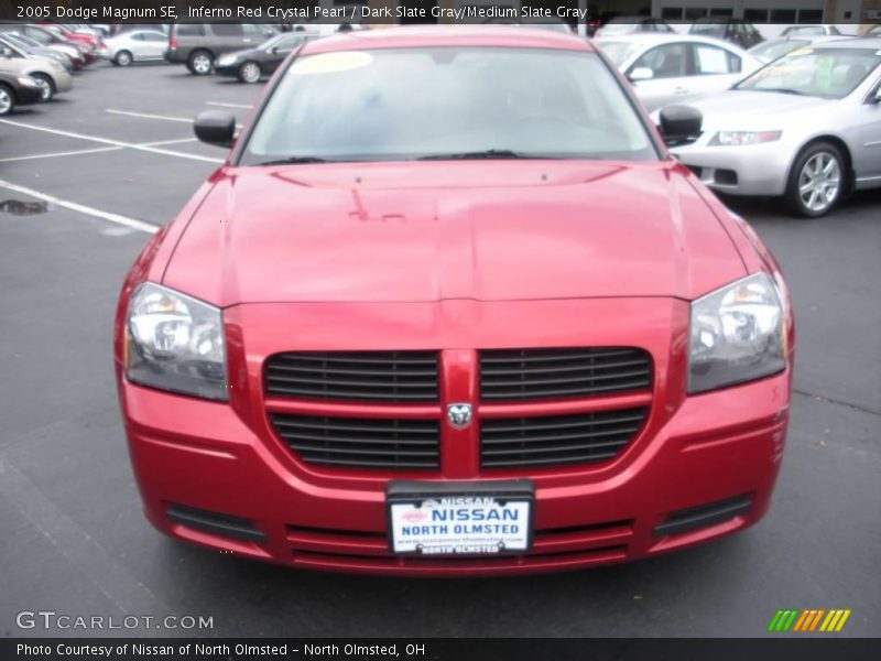 Inferno Red Crystal Pearl / Dark Slate Gray/Medium Slate Gray 2005 Dodge Magnum SE