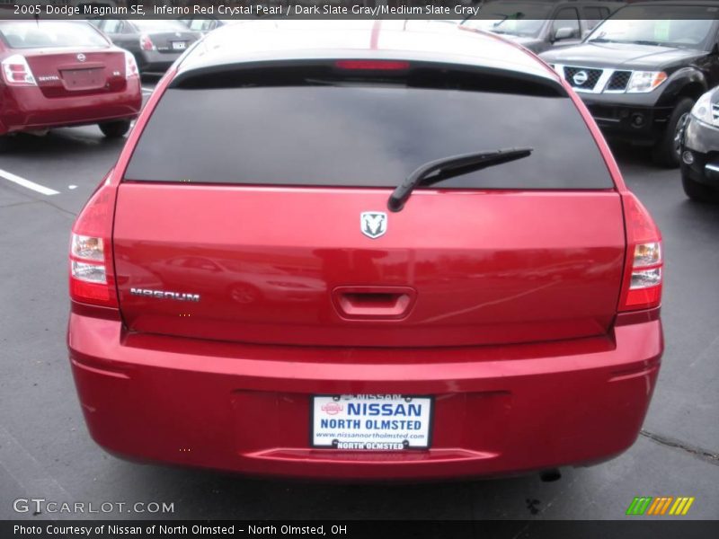 Inferno Red Crystal Pearl / Dark Slate Gray/Medium Slate Gray 2005 Dodge Magnum SE