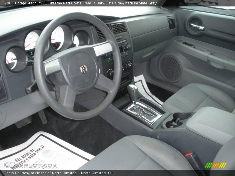 Inferno Red Crystal Pearl / Dark Slate Gray/Medium Slate Gray 2005 Dodge Magnum SE
