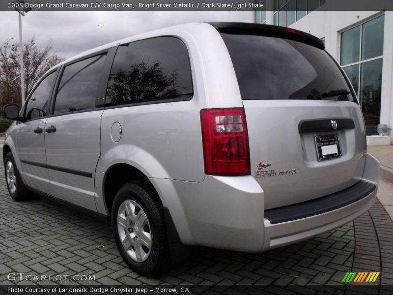 Bright Silver Metallic / Dark Slate/Light Shale 2008 Dodge Grand Caravan C/V Cargo Van
