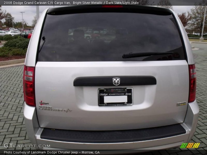 Bright Silver Metallic / Dark Slate/Light Shale 2008 Dodge Grand Caravan C/V Cargo Van