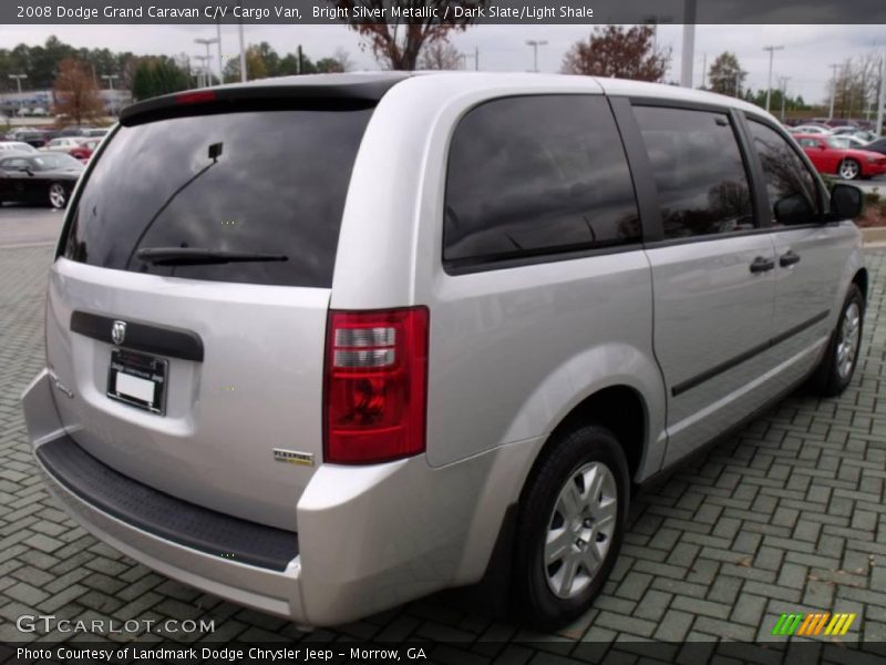 Bright Silver Metallic / Dark Slate/Light Shale 2008 Dodge Grand Caravan C/V Cargo Van