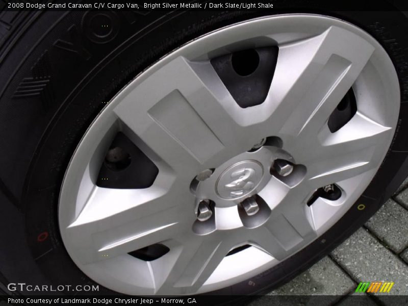 Bright Silver Metallic / Dark Slate/Light Shale 2008 Dodge Grand Caravan C/V Cargo Van