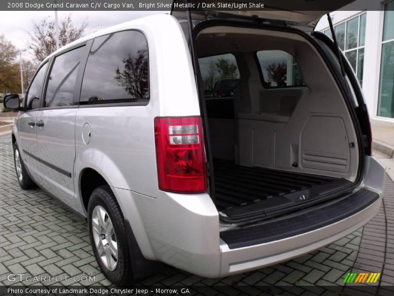 Bright Silver Metallic / Dark Slate/Light Shale 2008 Dodge Grand Caravan C/V Cargo Van